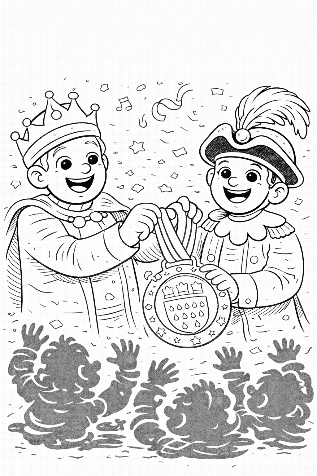 Karneval In Köln_ Medaillenübergabe