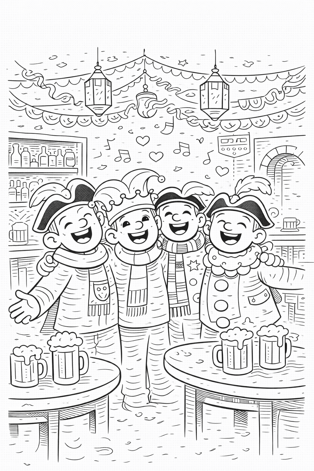 Karnevalsspaß Im Kölner Gasthaus