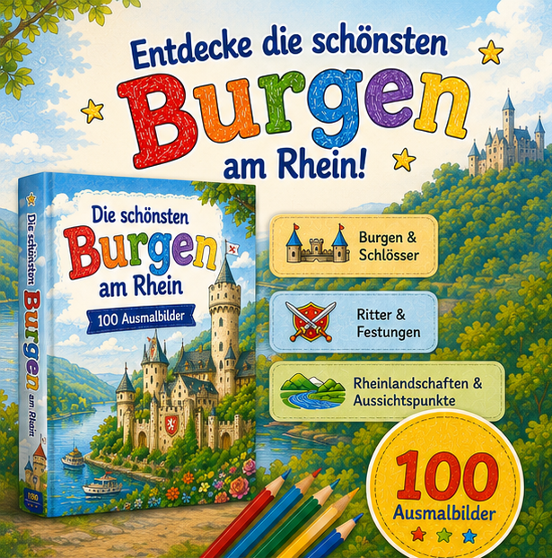 Promo-Grafik 1 für Die schönsten Burgen am Rhein