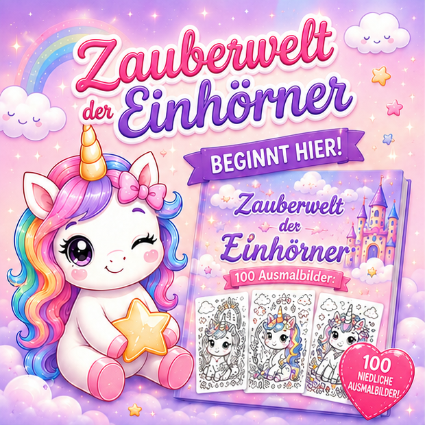 Promo-Grafik 5 für Zauberwelt der Einhörner